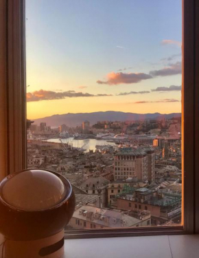 Central penthouse with spectacular sea and city views Genova